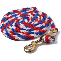 Weaver Multi-Color Lead Rope Red/White/Blue 