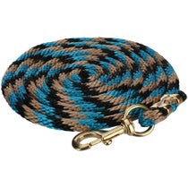 Weaver Multi-Color Lead Rope Black/Turquoise/Tan 