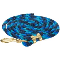 Weaver Multi-Color Lead Rope Navy/Blue/Turquoise 