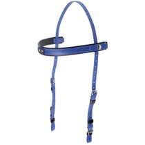 Zilco Deluxe Trail Bridle Headstall SS  Royal Blue 