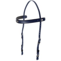 Zilco Deluxe Trail Bridle Headstall SS  Navy 