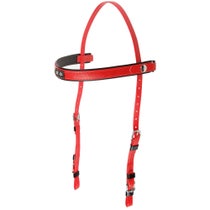 Zilco Deluxe Trail Bridle Headstall SS  Red 