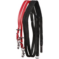 Zilco Woven Trail Reins Red 