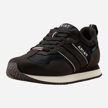 Ariat Women's Ranch Runner Waterproof Shoe Carbon Black