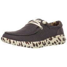 Ariat Women's Hilo Charcoal Leopard Print Shoes