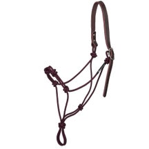 Knotty Girlz Stiff 4-Knot Leather Quick Release Halter