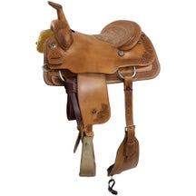 Circle Y PRCA Steer Wrestling Bulldogger Saddle