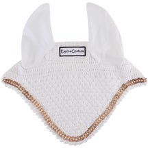 Equine Couture Fly Bonnet Ear Net Hood -Lurex Rope