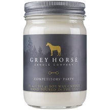 Grey Horse Candle Company Soy Glass Candle Jar 12 oz