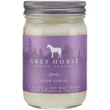 Grey Horse Candle Company Soy Glass Candle Jar 12 oz