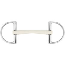 Herm Sprenger Duo Plastic 16mm D-Ring Bit