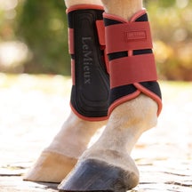 LeMieux Air-Tek Brushing Boots Russet LG