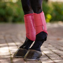 LeMieux Arika Brushing Boots Cranberry SM