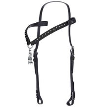Mad Tack Beaded & Spotted Beta Snap-On Bridle Headstall