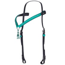 Mad Tack Beaded & Spotted Beta Snap-On Bridle Headstall