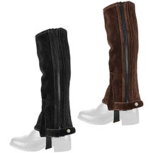 Royal Highness Suede Leather Half Chaps