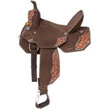 Royal King by Tough1 Milo Overlay Buckstitch Saddle