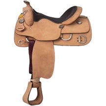 Royal King by Tough 1 Roughout Training Saddle Leather