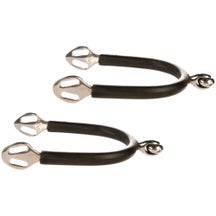 Stubben SEQ Rubber Covered Soft Touch Spurs 20mm