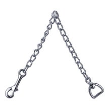 Tough1 Chrome-Plated Lead Shank/Stud Chain