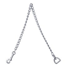 Tough1 Chrome-Plated Lead Shank/Stud Chain