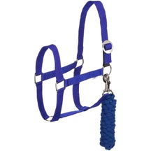 TuffRider Halter & Lead Rope Set w/ Breakaway Leather