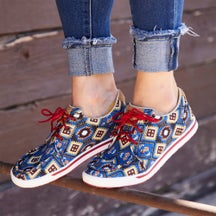 Twisted X Women's Kicks - Blue Multi Aztec