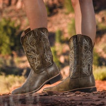 Twisted X Women's Top Hand Cowboy Boots - Bomber