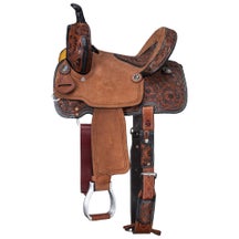Royal King by Tough 1 Youth Dublin Barrel Saddle