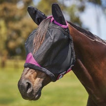 WeatherBeeta ComFiTec Deluxe Mesh Fly Mask with Ears