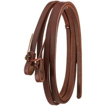Weaver Extra Heavy Working Waterloop Tie Split Reins 8'