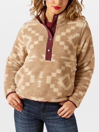Ariat Women's Berber Snap Front Sweatshirt