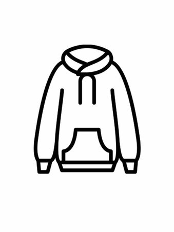 She is cozy and casual.