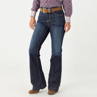 Ariat Women's Ella Dark Wash Slim Trouser Jeans