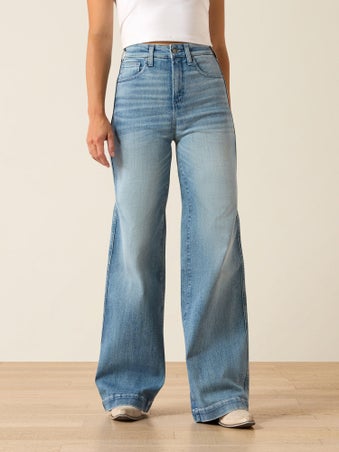 Ariat Women's Ultra High Rise Luana Wide Leg Jeans