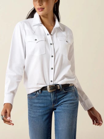 Ariat Women's Silver Horizon Western Snap Shirt