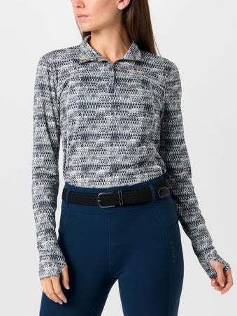 Ariat Women's Lowell 3.0 1/4 Zip Baselayer Top- Print