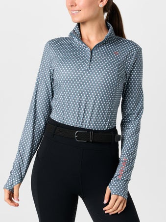 Ariat Women's Lowell 3.0 1/4 Zip Baselayer Top- Print