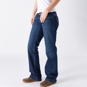 Cinch Ladies' Ada Dark Wash Boot Cut Jeans