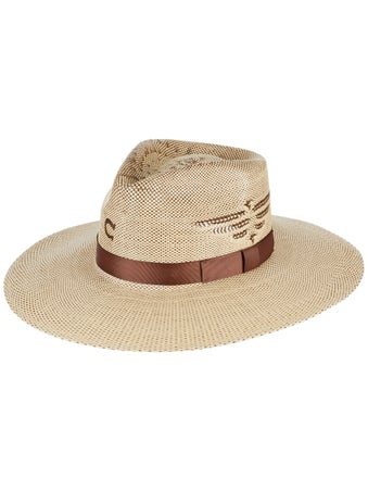 Charlie1Horse Wanted Mexico Shore Straw Hat 4 1/8" Brim