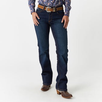 Cinch Ladies' Jenna Slim Dark Wash Boot Cut Jeans 