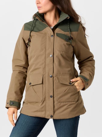 Cinch Women's 3/4 Length Color Block Canvas Barn Jacket