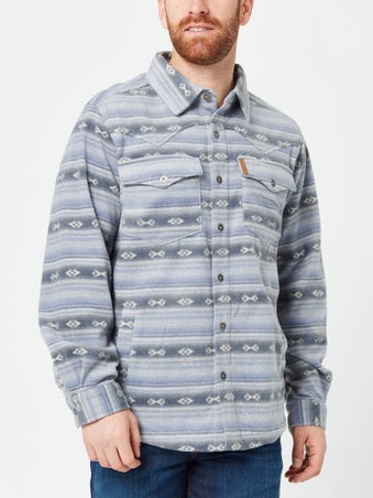 Cinch Men's Printed Polar Fleece Shirt Jacket