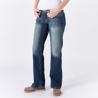 Cinch Ladies' Ada Medium Wash Boot Cut Jeans