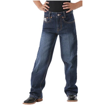 Cinch Kids' Boys' White Label Dark Wash Jeans