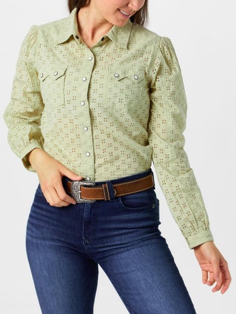 Cruel Denim Women's Girlfriend Fit Long Sleeve Shirt