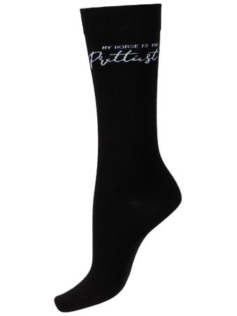 Dancing Equestrian My Horse is the Prettiest Knee Socks