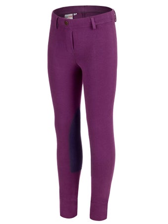 Equistar Kid's Pull On Knee Patch Jodhpurs
