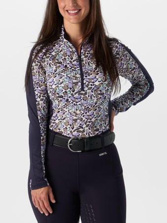 Kerrits Women's Breeze Ice Fil Print Long Sleeve Shirt