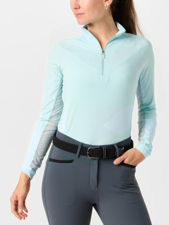 Kastel Hamptons Blue 1/4 Zip Long Sleeve Sun Shirt